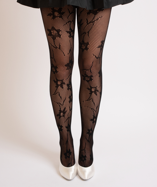 Fishnet Tights in Black