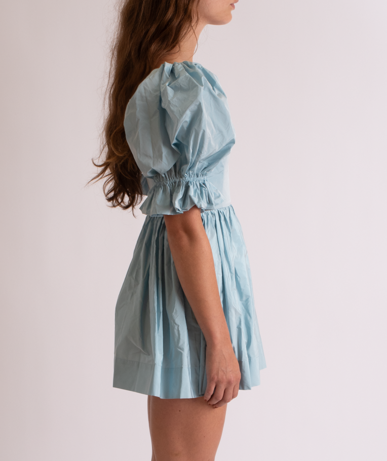 Party Dress in Blue Bird