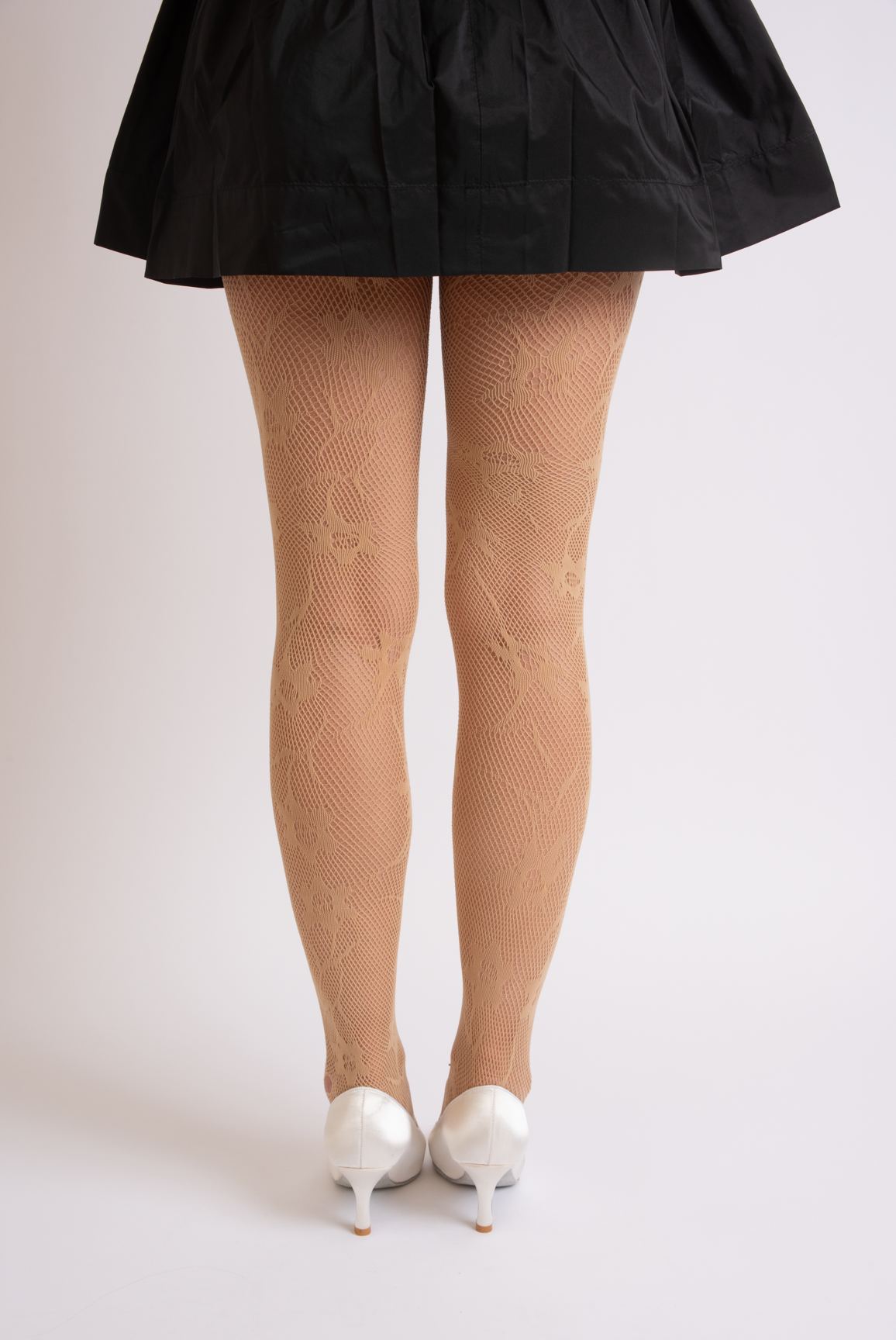 Fishnet Tights in Nude